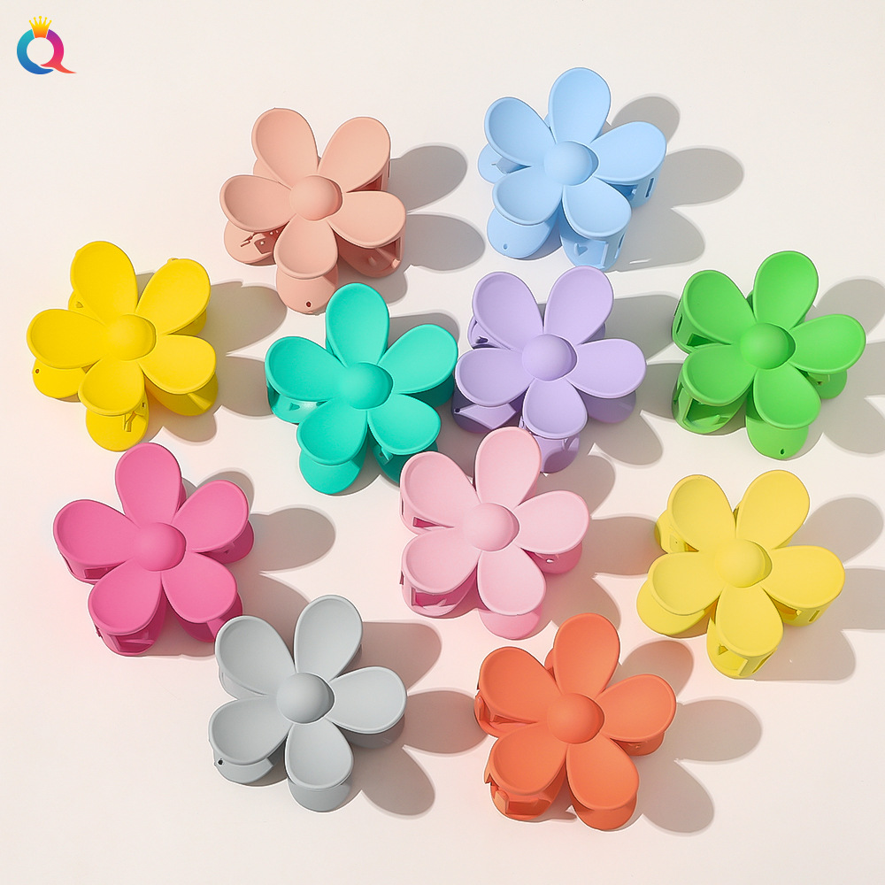 Women'S Fashion Korea - 7cm Korea Flower Shape Hair Claw