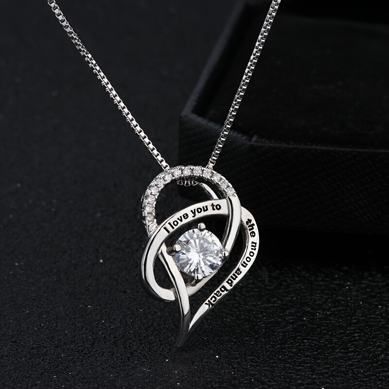 An elegant heart pendant neckl - Women Fashion Over The Years ulasan dan harga