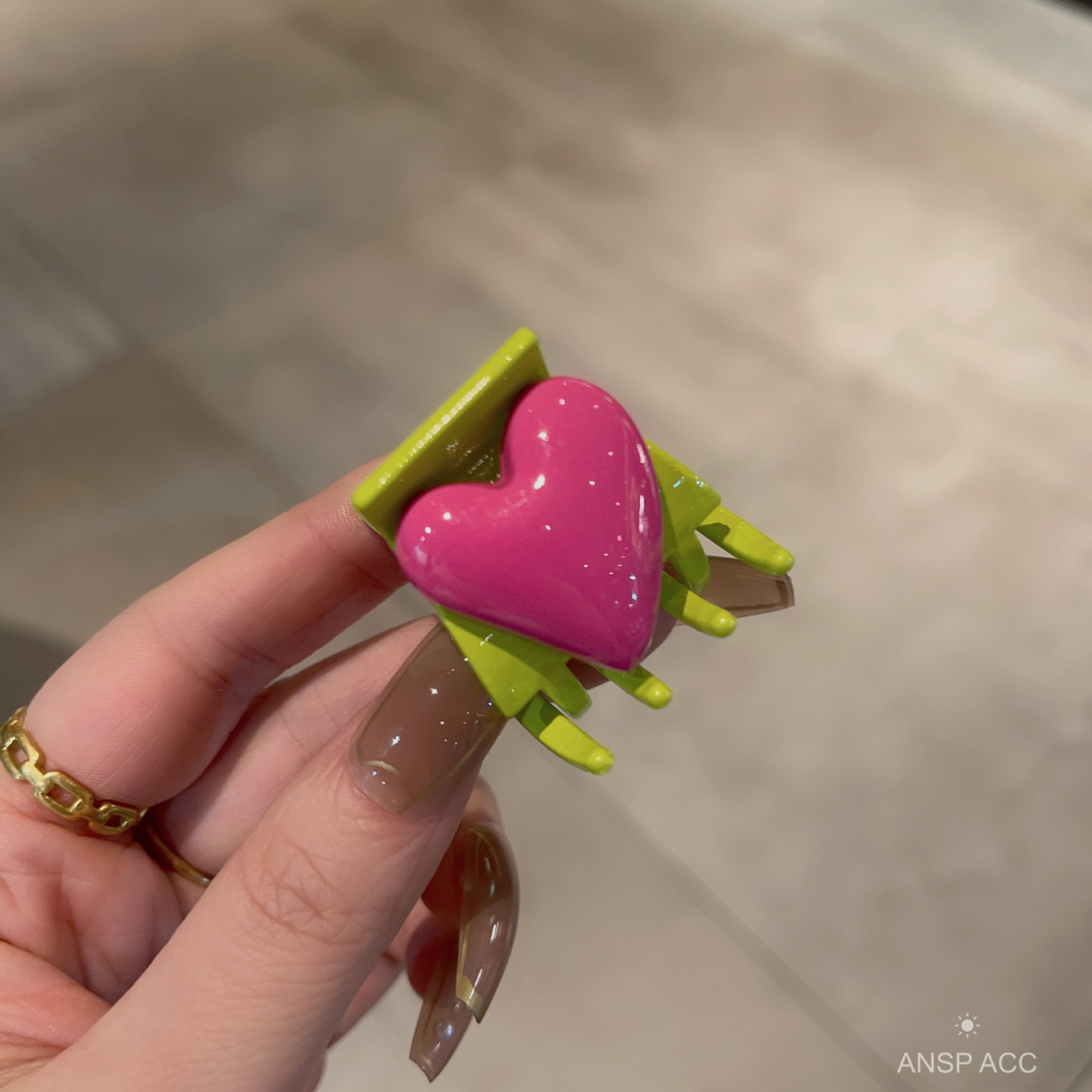 4pcs/set Colorful Heart Shape  - Women'S Fashion Korea ulasan dan harga