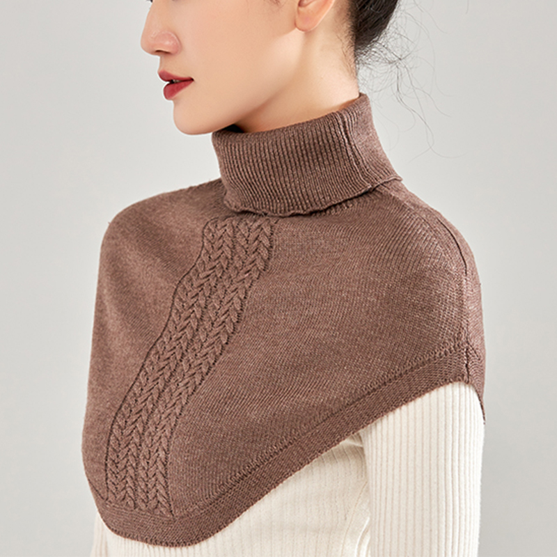 Women Wool Knitted Ring Scarf  - Women'S Fashion Korea ulasan dan harga