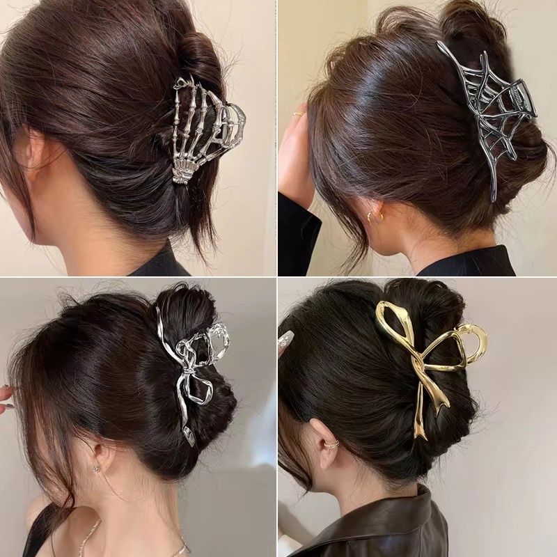 2024 Metal Hair Claw Clips Gir - Women'S Fashion Korea ulasan dan harga