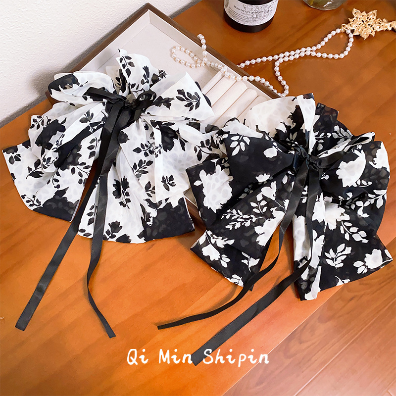 Korea Small Printed Hair Claw  - Women'S Fashion Korea ulasan dan harga